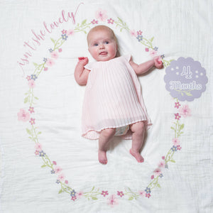 Baby's 1st Year Swaddle & Milestone Cards - Isn't She Lovely