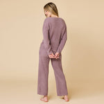 Load image into Gallery viewer, Oprah's Fave 2024 - Solid Marshmallow V-Neck Lounge Set
