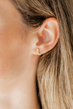Load image into Gallery viewer, Screwback Stud Earrings - Daisy Cowgirl Boot
