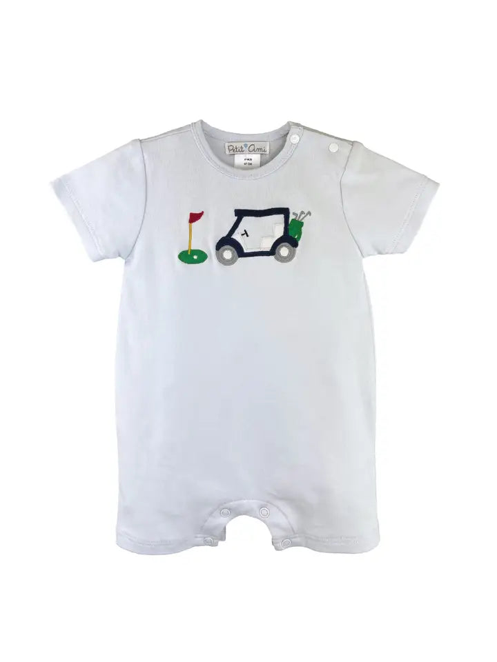 Its Tee Time Golf Romper