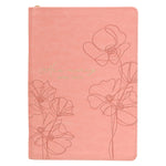 Load image into Gallery viewer, Journal Classic Zip Pink His Mercy Never Fails
