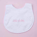 Load image into Gallery viewer, Little Sister Embroidered Bib
