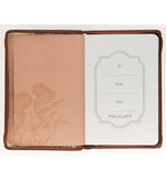 Load image into Gallery viewer, Amazing Grace Natural Canvas &amp; Brown Faux Leather Journal
