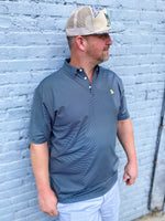 Load image into Gallery viewer, Bryant Dark Green Roost Fieldstone Performance Polo
