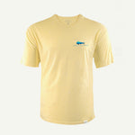 Load image into Gallery viewer, Mahi Yellow Vintage Washed Simply Southern Tee
