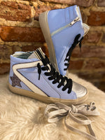 Load image into Gallery viewer, Roxanne ShuShop Powder Blue High Top Sneakers
