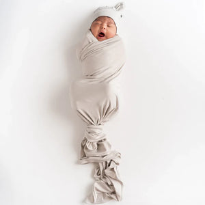 Kyte Baby Oat Colored Swaddle Blanket