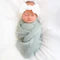 Infant Swaddle Blanket in Sage