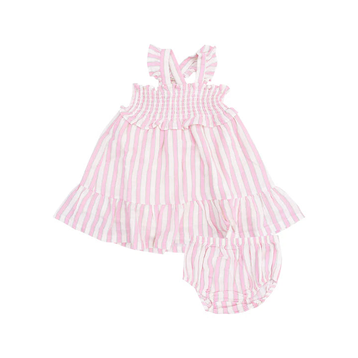 Angel Dear Smocked Ruffle Sundress