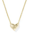 Load image into Gallery viewer, Heart Letter L Gold Short Pendant Necklace
