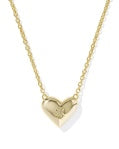 Load image into Gallery viewer, Heart Letter S Gold Short Pendant Necklace
