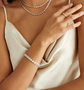 Juliette Silver Delicate Chain Bracelet