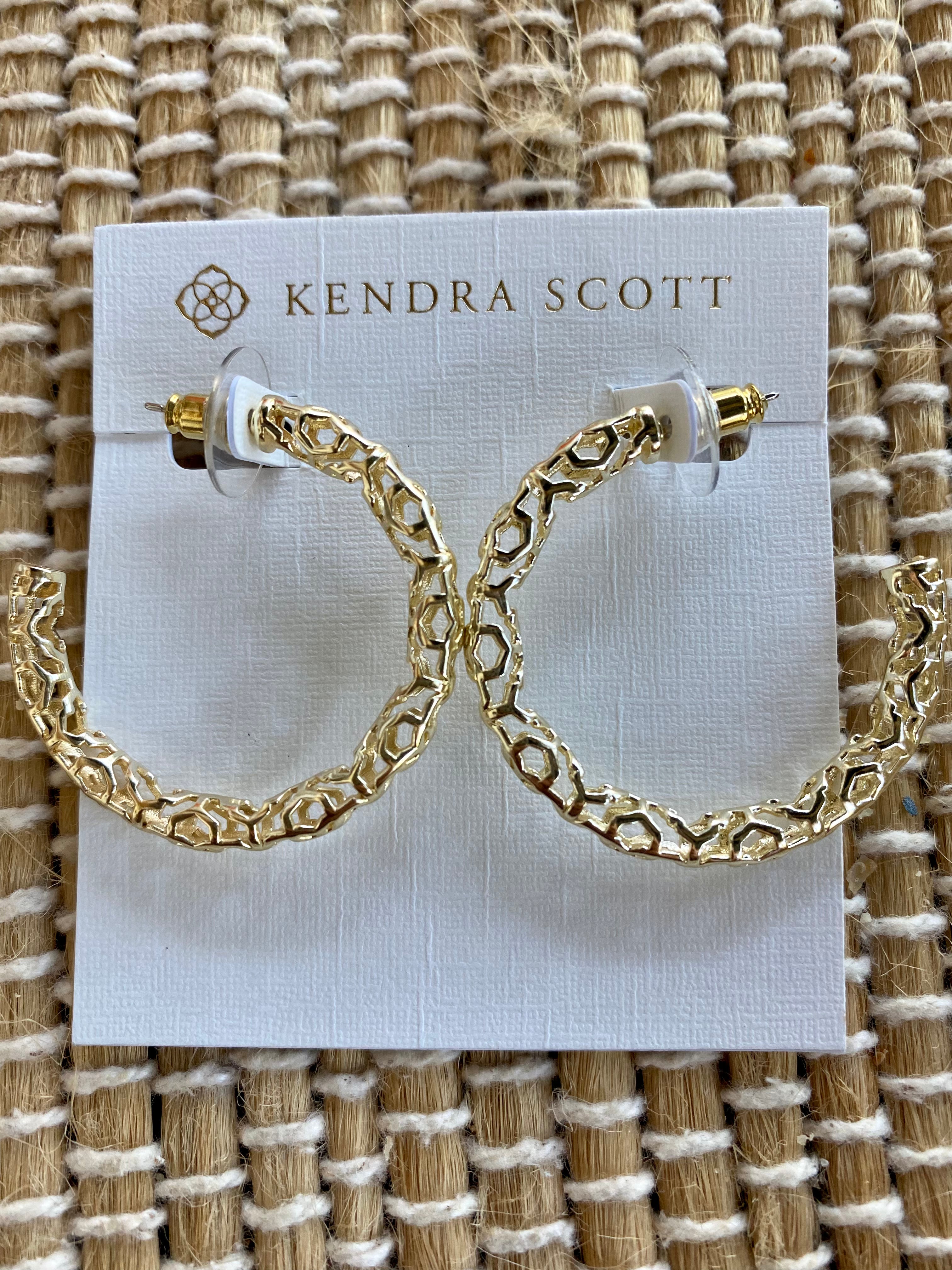 Maggie Gold Small Hoop Earrings