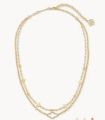 Load image into Gallery viewer, Abbie Multi Strand Gold Necklace
