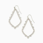 Load image into Gallery viewer, Sophee Crystal Drop Silver Earrings
