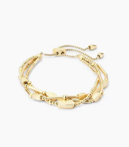 Chantal Gold Beaded Bracelet