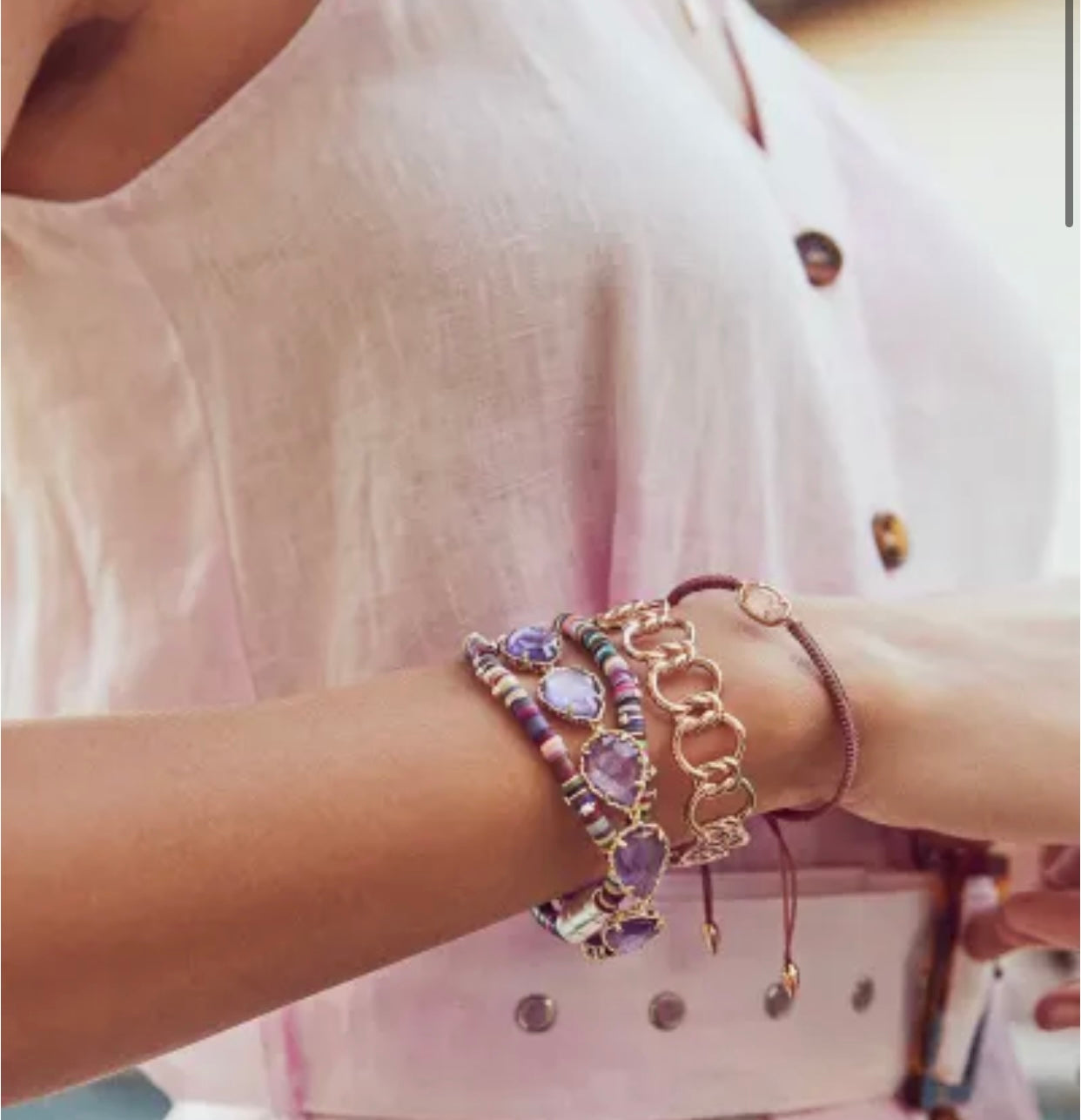 Fallyn Rose Gold Cuff Bracelet