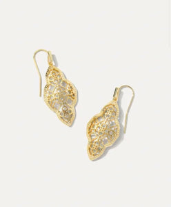 Abbie Gold Drop Earrings