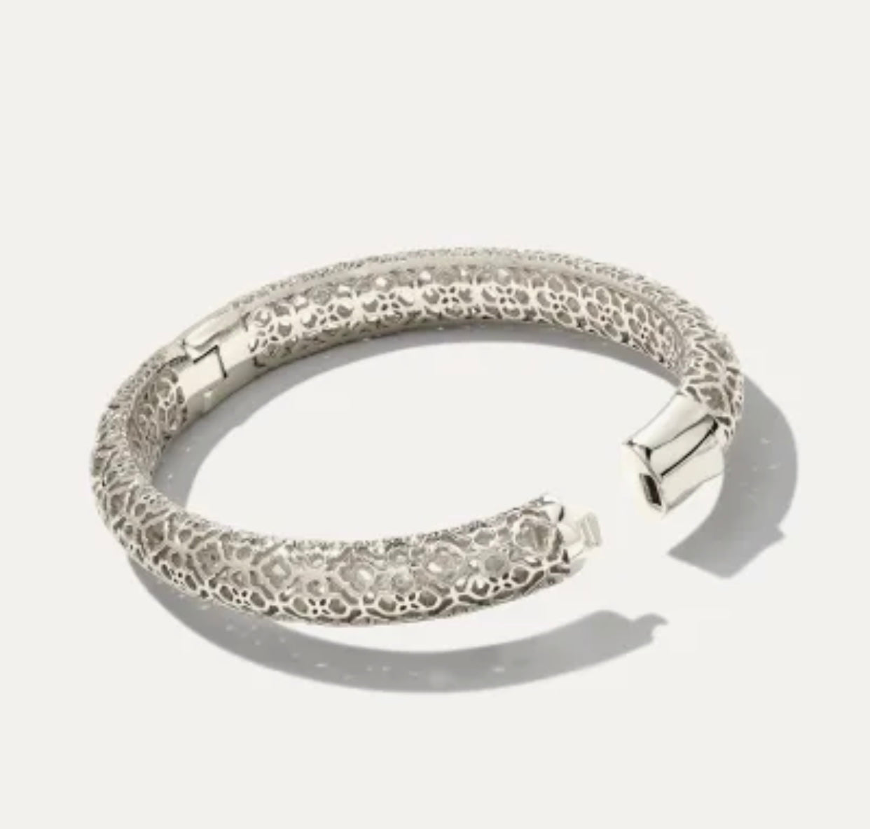 Abbie Silver Bangle Bracelet