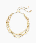 Load image into Gallery viewer, Chantal Gold Beaded Bracelet
