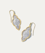 Load image into Gallery viewer, Abbie Mixed Metal Drop Earrings
