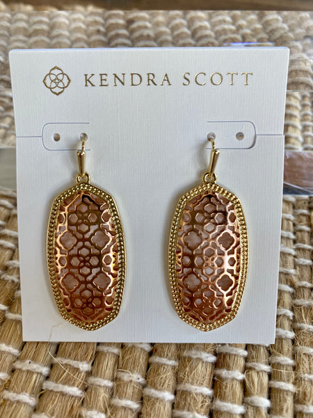 Kendra scott elle filigree drop earrings on sale