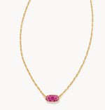 Load image into Gallery viewer, Grayson Ruby Crystal Pendant Gold Necklace
