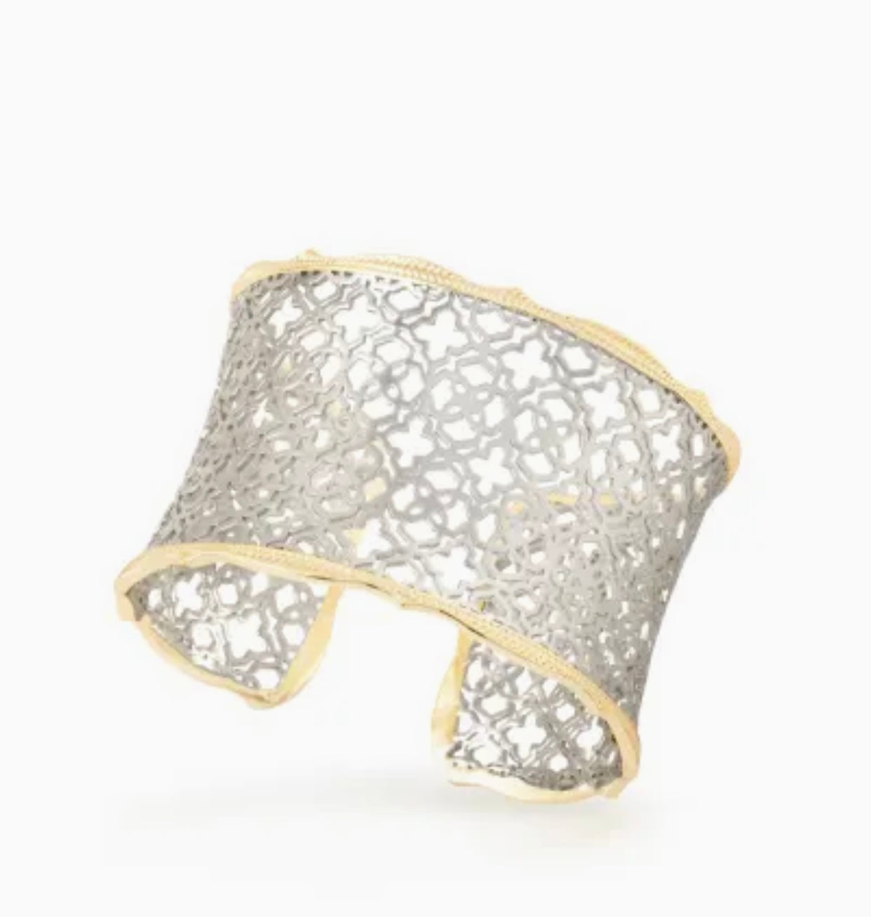 Candice Gold & Silver Mix Cuff Bracelet