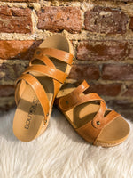 Load image into Gallery viewer, Wander Cognac Boutique by Corkys Wedges
